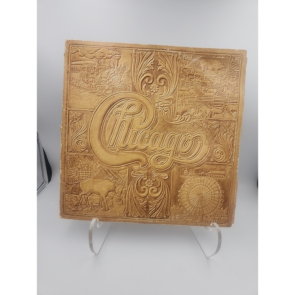 1974 Dbl Vinyl Album "Chicago" VII Record Cover With 1 Record #1, #2.‎